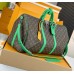 Louis Vuitton Keepall Bandouliere 50 Bag in Monogram Macassar Canvas M46774