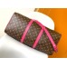 Louis Vuitton Keepall Bandouliere 50 Bag in Monogram Macassar Canvas M46773 Louis Vuitton Keepall Bandouliere 50 Bag in Monogram Macassar Canvas M46773