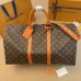Louis Vuitton Keepall Bandouliere 50 Bag in Monogram Macassar Canvas M46770