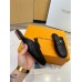 Louis Vuitton LV Capri Open Back Loafers in Black Leather Louis Vuitton LV Capri Open Back Loafers in Black Leather
