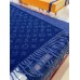 Louis Vuitton Blue Monogram Gradient Scarf M70257 Louis Vuitton Blue Monogram Gradient Scarf M70257