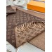 Louis Vuitton Dark Brown Monogram Gradient Scarf M70258 Louis Vuitton Dark Brown Monogram Gradient Scarf M70258