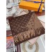 Louis Vuitton Dark Brown Monogram Gradient Scarf M70258 Louis Vuitton Dark Brown Monogram Gradient Scarf M70258