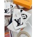 Louis Vuitton White/Black Shearling Tuffetage Scarf M77054 Louis Vuitton White/Black Shearling Tuffetage Scarf M77054