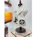 Louis Vuitton White/Black Shearling Tuffetage Scarf M77054 Louis Vuitton White/Black Shearling Tuffetage Scarf M77054