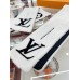 Louis Vuitton White/Black Shearling Tuffetage Scarf M77054 Louis Vuitton White/Black Shearling Tuffetage Scarf M77054