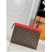 Louis Vuitton Pochette Voyage MM in Monogram Macassar Canvas M82857 Louis Vuitton Pochette Voyage MM in Monogram Macassar Canvas M82857