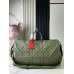 Louis Vuitton Keepall Bandouliere 55 Bag in Green Monogram Canvas M23963