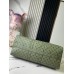 Louis Vuitton Keepall Bandouliere 55 Bag in Green Monogram Canvas M23963