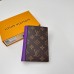 Louis Vuitton Passport Cover in Monogram Macassar Canvas M28268