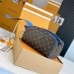 Louis Vuitton Dopp Kit Toilet Pouch in Monogram Macassar Canvas M46763 Louis Vuitton Dopp Kit Toilet Pouch in Monogram Macassar Canvas M46763