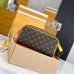 Louis Vuitton Dopp Kit Toilet Pouch in Monogram Macassar Canvas M46764 Louis Vuitton Dopp Kit Toilet Pouch in Monogram Macassar Canvas M46764