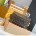 Louis Vuitton Dopp Kit Toilet Pouch in Monogram Macassar Canvas M46764 Louis Vuitton Dopp Kit Toilet Pouch in Monogram Macassar Canvas M46764