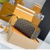 Louis Vuitton Dopp Kit Toilet Pouch in Monogram Macassar Canvas M46764 Louis Vuitton Dopp Kit Toilet Pouch in Monogram Macassar Canvas M46764