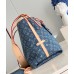 Louis Vuitton CarryAll MM Bag In Monogram Denim M46855 Louis Vuitton CarryAll MM Bag In Monogram Denim M46855