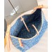 Louis Vuitton CarryAll MM Bag In Monogram Denim M46855 Louis Vuitton CarryAll MM Bag In Monogram Denim M46855