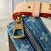 Louis Vuitton Croissant MM Bag in Monogram Denim M46856 Louis Vuitton Croissant MM Bag in Monogram Denim M46856