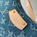 Louis Vuitton Croissant MM Bag in Monogram Denim M46856 Louis Vuitton Croissant MM Bag in Monogram Denim M46856