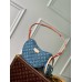 Louis Vuitton Croissant MM Bag in Monogram Denim M46856 Louis Vuitton Croissant MM Bag in Monogram Denim M46856