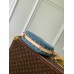 Louis Vuitton Croissant MM Bag in Monogram Denim M46856 Louis Vuitton Croissant MM Bag in Monogram Denim M46856
