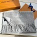 Louis Vuitton Grey Reykjavik Scarf M71126 Louis Vuitton Grey Reykjavik Scarf M71126