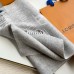 Louis Vuitton Grey Reykjavik Scarf M71126 Louis Vuitton Grey Reykjavik Scarf M71126