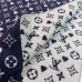 Louis Vuitton Blue Game On Scarf M77640 Louis Vuitton Blue Game On Scarf M77640