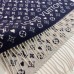 Louis Vuitton Blue Game On Scarf M77640 Louis Vuitton Blue Game On Scarf M77640