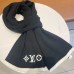 Louis Vuitton Black LV Headline Scarf M77928 Louis Vuitton Black LV Headline Scarf M77928