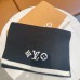 Louis Vuitton Black LV Headline Scarf M77928 Louis Vuitton Black LV Headline Scarf M77928