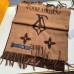 Louis Vuitton Dark Brown Reykjavik Scarf M78125 Louis Vuitton Dark Brown Reykjavik Scarf M78125