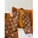 Louis Vuitton LV Essential Scarf In Brown Wool M78935 Louis Vuitton LV Essential Scarf In Brown Wool M78935