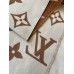 Louis Vuitton LV Essential Scarf In Brown Wool M78935 Louis Vuitton LV Essential Scarf In Brown Wool M78935