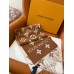 Louis Vuitton LV Essential Scarf In Brown Wool M78935 Louis Vuitton LV Essential Scarf In Brown Wool M78935
