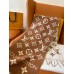 Louis Vuitton LV Essential Scarf In Brown Wool M78935 Louis Vuitton LV Essential Scarf In Brown Wool M78935