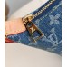 Louis Vuitton Hills Pochette in Monogram Denim M82949 Louis Vuitton Hills Pochette in Monogram Denim M82949