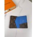 Louis Vuitton Pocket Organizer In Monogram Macassar Canvas M82956 Louis Vuitton Pocket Organizer In Monogram Macassar Canvas M82956