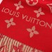 Louis Vuitton LV Essential Scarf In Red Wool M79502 Louis Vuitton LV Essential Scarf In Red Wool M79502