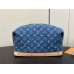 Louis Vuitton Pochette Cosmetique GM in Monogram Denim M24317 Louis Vuitton Pochette Cosmetique GM in Monogram Denim M24317