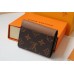 Louis Vuitton Zoe Wallet In Monogram Reverse Canvas M80725 Louis Vuitton Zoe Wallet In Monogram Reverse Canvas M80725