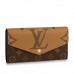 Louis Vuitton Sarah Wallet In Monogram Reverse Canvas M80726 Louis Vuitton Sarah Wallet In Monogram Reverse Canvas M80726