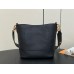 Louis Vuitton Lock and Walk Bag in Black Grained Leather M24006 Louis Vuitton Lock and Walk Bag in Black Grained Leather M24006