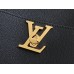 Louis Vuitton Lock and Walk Bag in Black Grained Leather M24006 Louis Vuitton Lock and Walk Bag in Black Grained Leather M24006