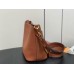 Louis Vuitton Lock and Walk Bag in Brown Grained Leather M24165 Louis Vuitton Lock and Walk Bag in Brown Grained Leather M24165