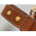 Louis Vuitton Lock and Walk Bag in Brown Grained Leather M24165 Louis Vuitton Lock and Walk Bag in Brown Grained Leather M24165