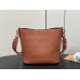 Louis Vuitton Lock and Walk Bag in Brown Grained Leather M24165 Louis Vuitton Lock and Walk Bag in Brown Grained Leather M24165