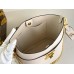 Louis Vuitton Lock and Walk Bag in White Grained Leather M24638 Louis Vuitton Lock and Walk Bag in White Grained Leather M24638