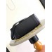 Louis Vuitton Dauphine Soft MM Bag in Black Calfskin M25209 Louis Vuitton Dauphine Soft MM Bag in Black Calfskin M25209