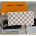 Louis Vuitton Zippy Wallet In Damier Azur Canvas N41660 Louis Vuitton Zippy Wallet In Damier Azur Canvas N41660
