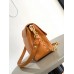 Louis Vuitton Dauphine Soft MM Bag in Orange Calfskin M25048 Louis Vuitton Dauphine Soft MM Bag in Orange Calfskin M25048